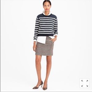 Jcrew Tweed Skirt